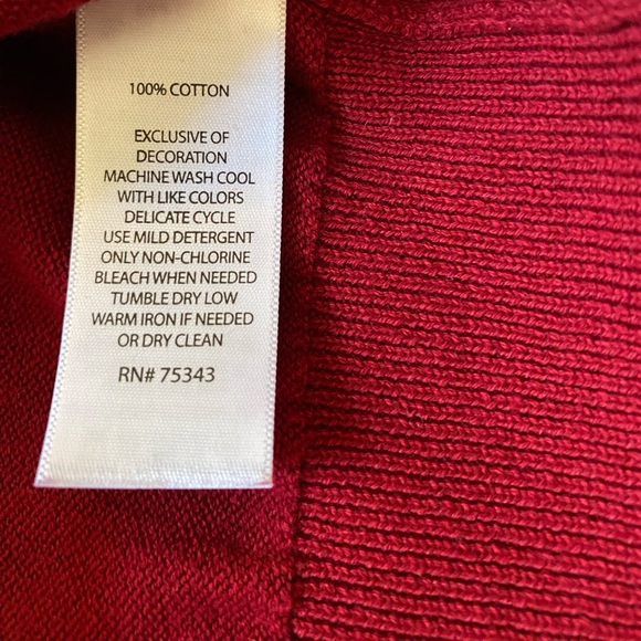 Bowen & Wright 100% Cotton Men’s Large Crewneck Sweater. - Picture 3 of 4